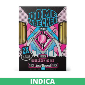 Domewrecker – Bubblegum og ice 2×2 Cartridge (Sativa) – Simple Vapes