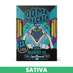 Domewrecker – Hulkberry ice 2×2 Cartridge (Sativa) – Simple Vapes