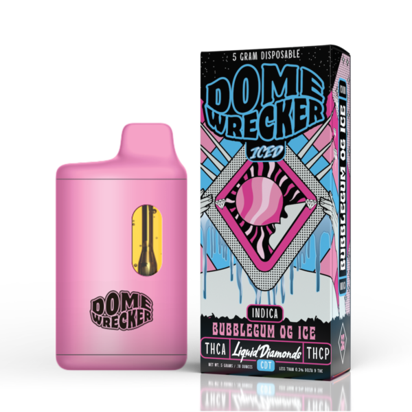 Domewrecker - Bubblegum OG Ice 5G Disposable (Indica) - Simple Vapes