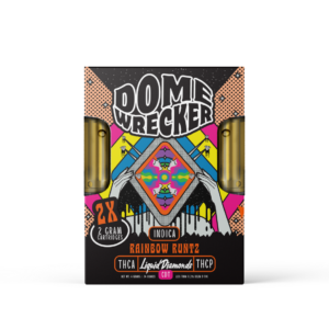 Domewrecker - Rainbow Runtz 2x2 Cartridge (Indica) - Simple Vapes