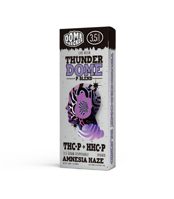 Domewrecker – ThunderDome Amnesia Haze 3.5G Disposable (Hybrid) - Simple Vapes