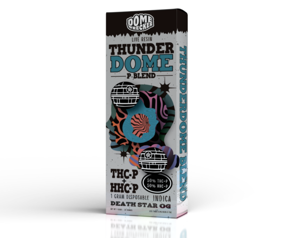 Domewrecker - ThunderDome Death Star OG 1G Disposable (Indica) - Simple Vapes