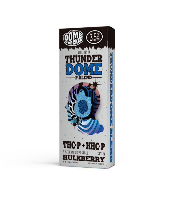 Domewrecker – ThunderDome Hulkberry 3.5G Disposable (Sativa) - Simple Vapes