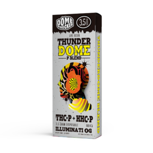 Domewrecker – ThunderDome Illuminati OG 3.5G Disposable (Indica) - Simple Vapes