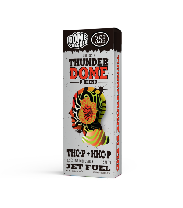 Domewrecker – ThunderDome Jet Fuel 3.5G Disposable (Sativa) - Simple Vapes
